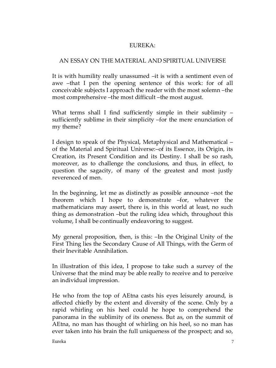 Eureka et l'aventure sans précédent d'un certain Hans Pfaall = Эврика &amp; Необыкновенное приключение некоего Ганса Пфааля: на англ.яз. Poé E.