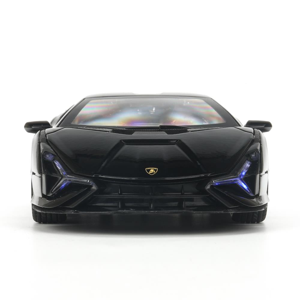 Machine en métal noir pour Lamborghini Sian, 20,8 cm, double, sac, carrosserie, parc technologique, cor.18