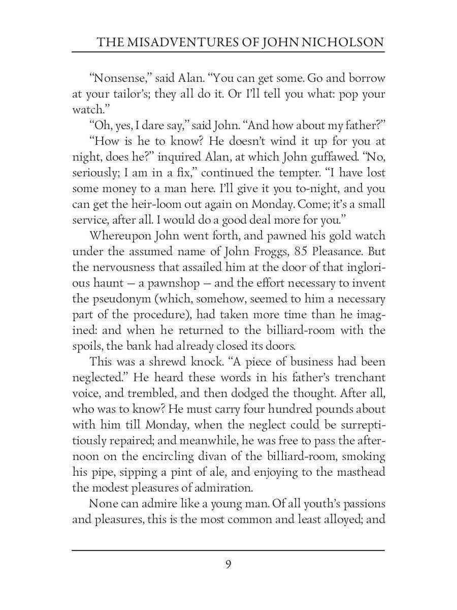 The Misadventures of John Nicholson = Несчастья Джона Никольсона: на англ.яз