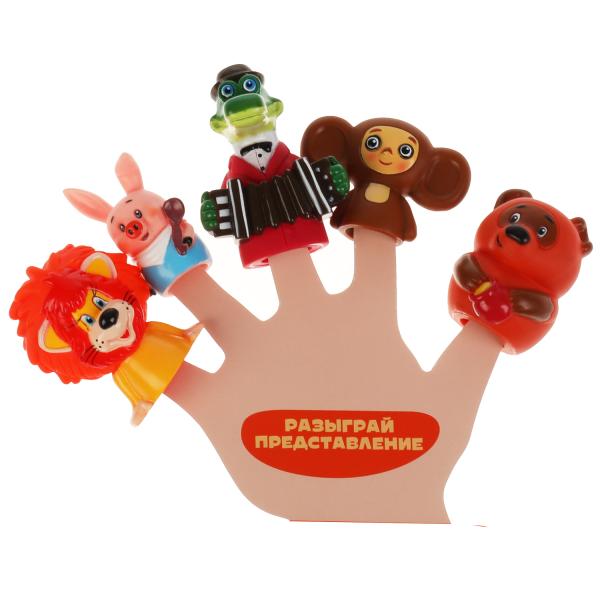 LX-PT-SMF (24) Игрушка пластизоль для ванны СОЮЗМУЛЬТФИЛЬМ пальчиковый театр КАПИТОШКА в кор.2*12шт