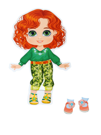 Игра магнитная "Одевашки. Анюта". Серия Магнитные истории (европодвес)