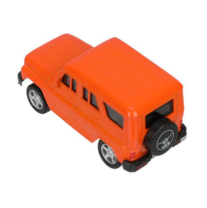 Machine en métal UAZ ХАНТЕР 10,5 cm, inertie, orange, cor. Parc technologique dans le cor.2*36шт