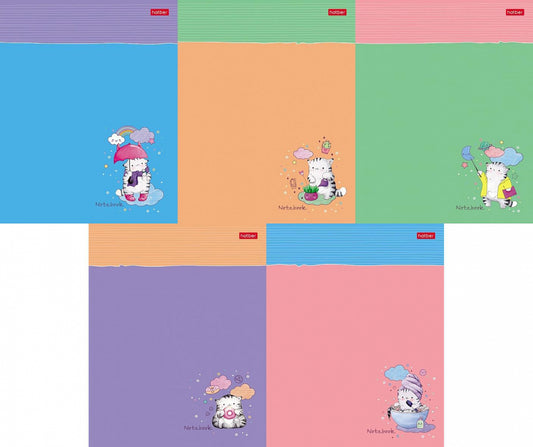 Тетрадь 48л,линия,Приключ.кота Пирожка,48Т5тВ2