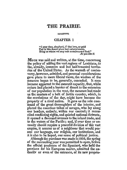 La Prairie = Прерия: роман на англ.яз. Cooper JF