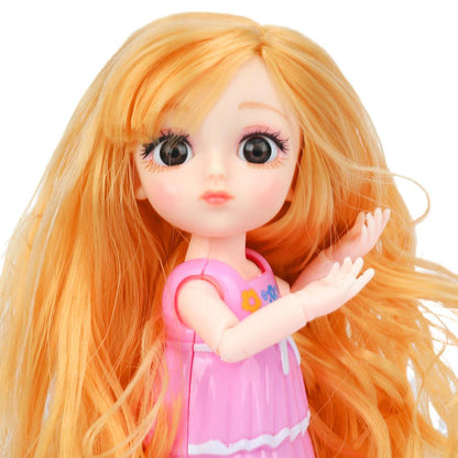 Кукла 15 см, Аниме, аксессуары 2шт, в пакете LIKEE GIRL в кор.2*144шт