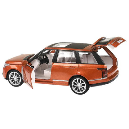 Range Rover en métal noir et blanc, 14,7 cm, double, capot, inerficiation, parc technologique, couleur 2*24 pouces