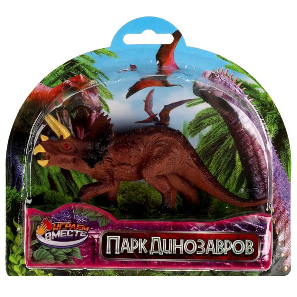 Jeu de dinosaure en plastique 8x16 cm, blister d'islande, VMЕСТЕ dans la couleur 2*120 pièces