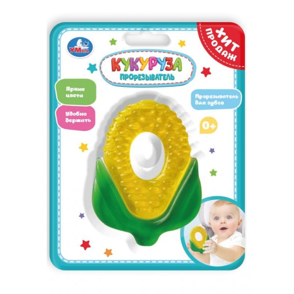 Прорезыватель кукуруза на блист. Умка в кор.12*24шт