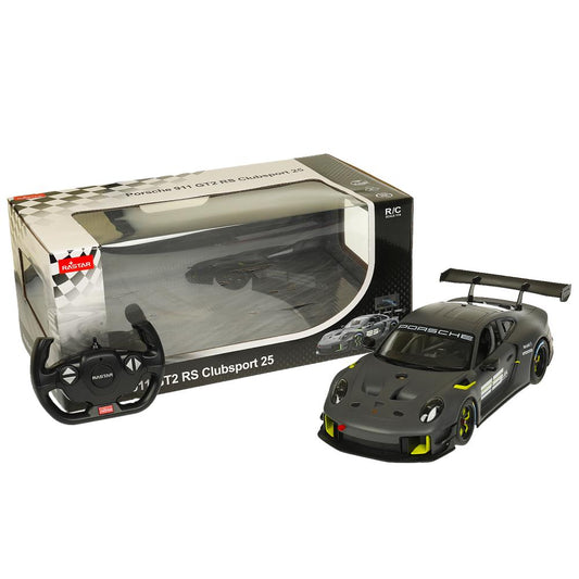Машина р/у porsche 911 gt2 rs clubsport 25 1:14 свет, двери открываются вручную Rastar в кор.6шт