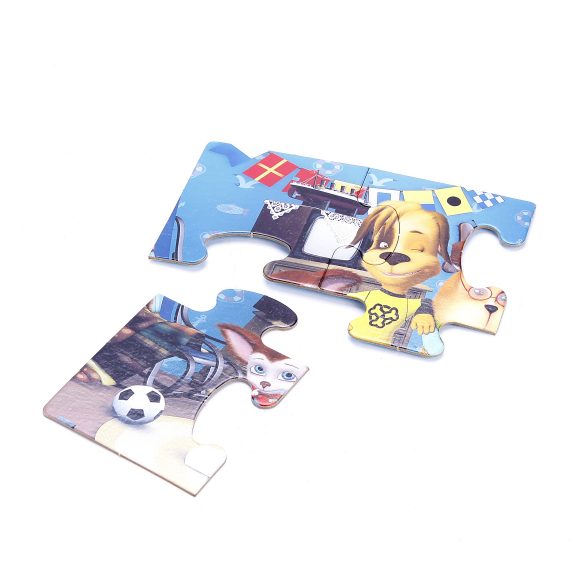 Étape. Напольный пазл-mosaiка art.70154 средний "Барбоскины" (Мельница)