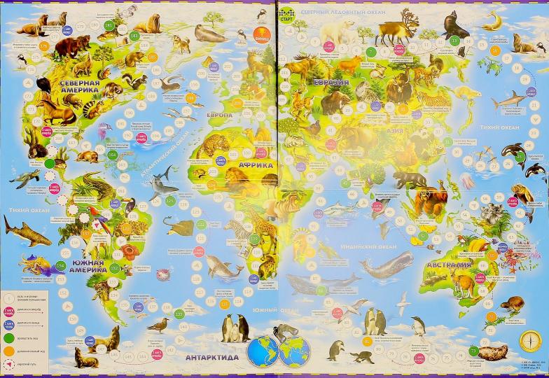 Fichier de données pour le monde animal de Zemli