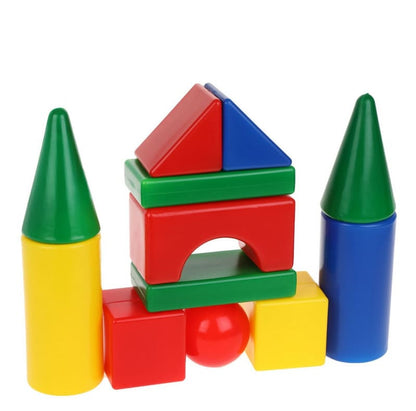 Constructeur de matériaux plastiques pour votre maison Teremok 27 détails, votre maison