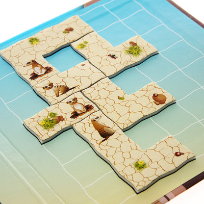 Игра магнитная головоломка "Шустрый дозор. Построй сурикатов ряд"