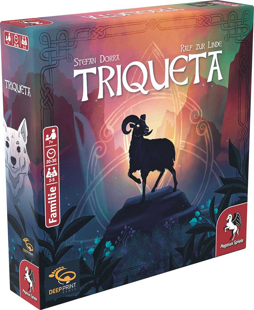 Hast. jeu "Triqueta 2nd Edition" (Трикветр. Вторая редакция) (правила на англ. языке) art.57820Е