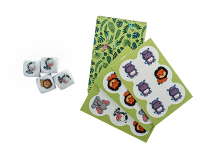 ИГРА НАСТОЛЬНАЯ "ВЕСЕЛОЕ САФАРИ" (ЖЕСТЯНАЯ КОРОБОЧКА) в кор.42шт