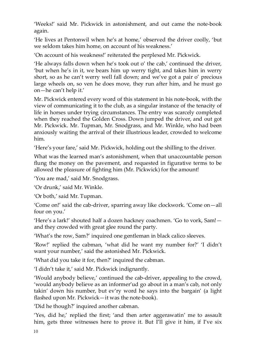 The Pickwick Papers = Посмертные записки Пиквикского клуба: роман на англ.яз. Dickens C.