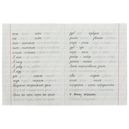Прописи для дошкольников. Читающих детей. M. A. Joukova. 160х210мм. Скрепка. 16 pièces. Умка в кор.50шт