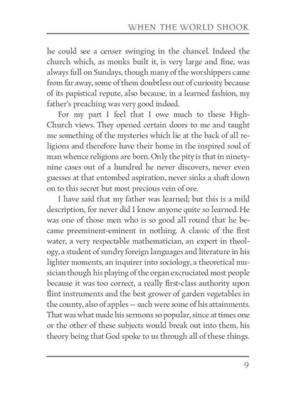 When the World Shook = Когда мир встряхнулся: на англ.яз. Haggard H.R.