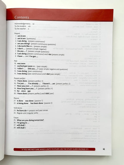 Grammaire essentielle en pratique. Un manuel d'auto-apprentissage et de pratique pour les élèves de niveau élémentaire en anglais.