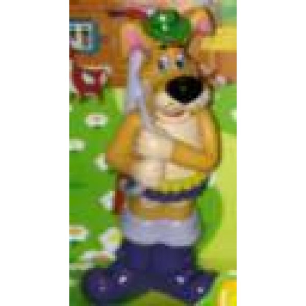 Игрушка пластизоль для ванны союзмультфильм пес шарик в сетке КАПИТОШКА в кор.72шт