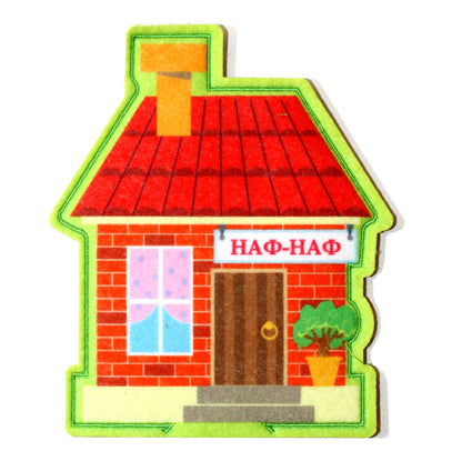 Пальчиковый кукольный театр "Три поросенка" (7 кукол)