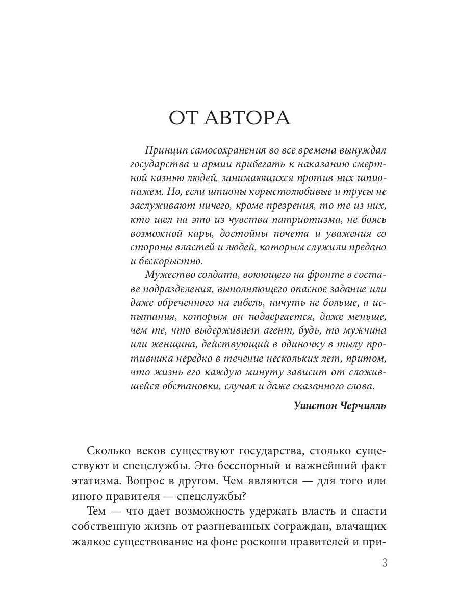 Сэр Уинстон Черчилль и его секретные службы