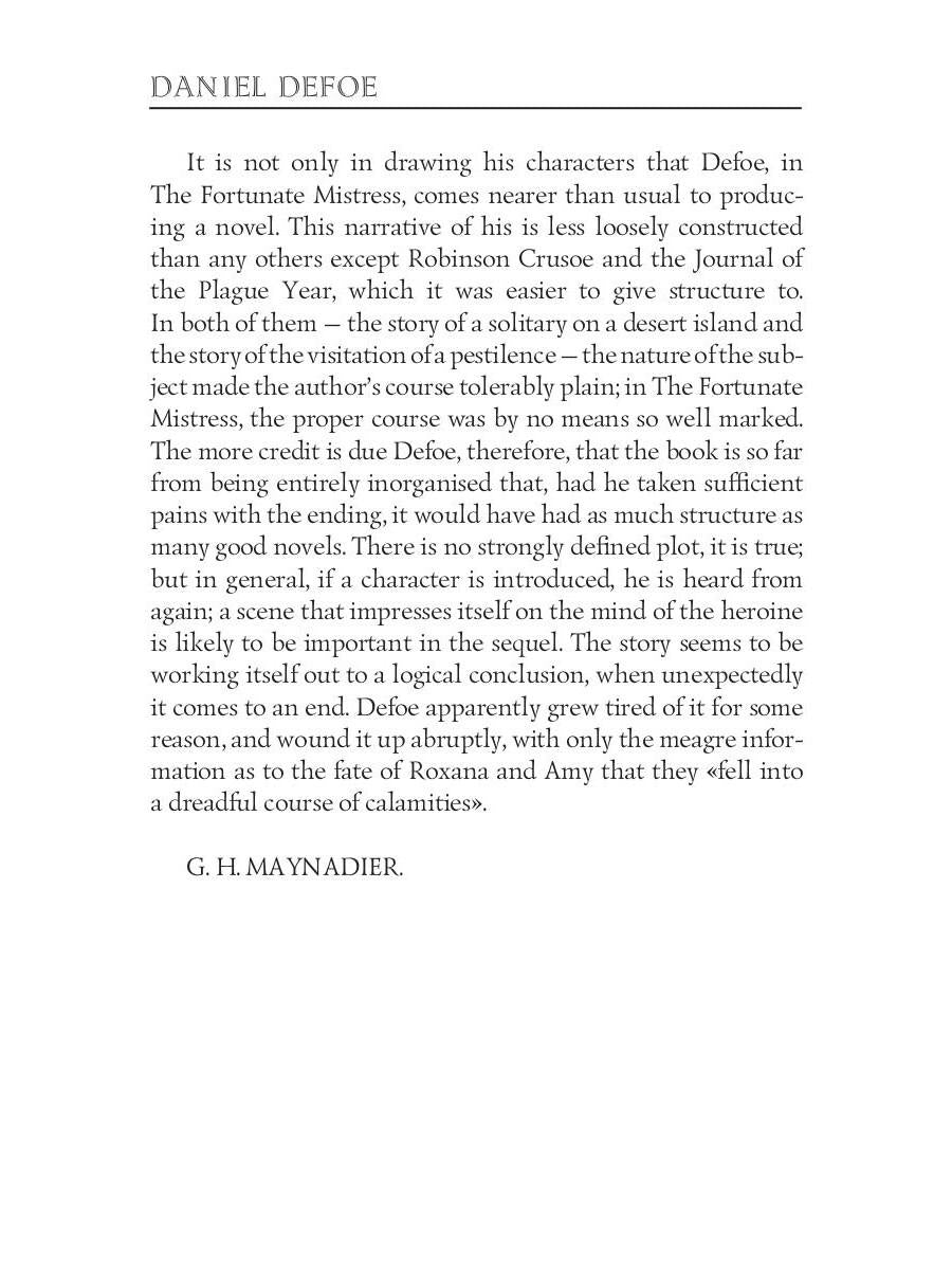 Roxana: The Fortunate Mistress = Роксана: Счастливая хозяйка: на англ.яз