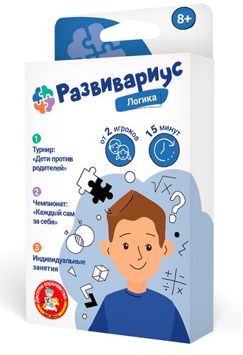 Игра настольная "Развивариус" Логика.
