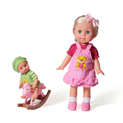 КУКЛА "КАРАПУЗ" 30СМ, ОЗВУЧ., РУССИФИЦ., ЗАКРЫВ. ГЛАЗКИ, C БРАТИКОМ, В АССОРТ. В КОР. в кор.16шт