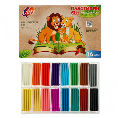 Луч. ПластиLIN "Zоо" 16 цветов арт.29С 1723-08 /14