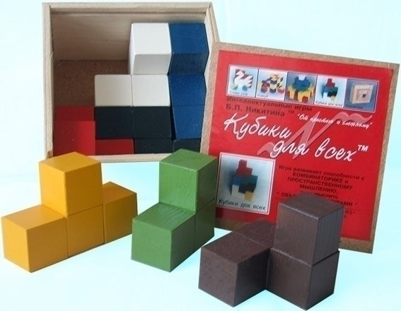 Н-001 Игра "Кубики для всех" (Световид)