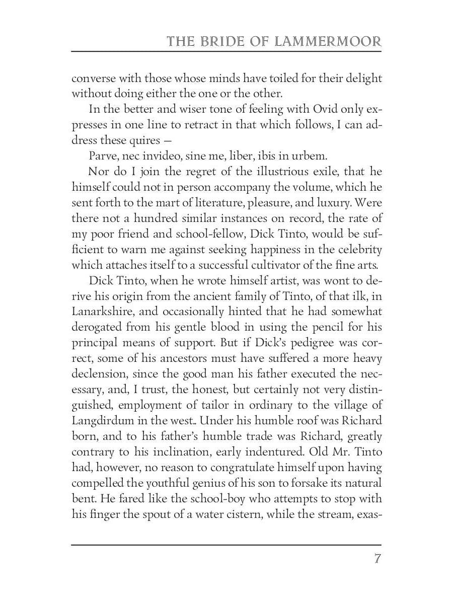 The Bride of Lammermoor = Ламмермурская невеста: на англ.яз