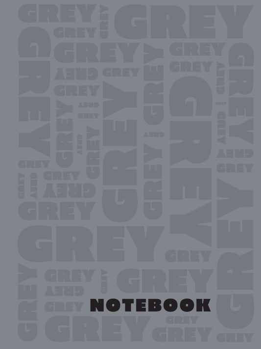 MyArt. БЛОКНОТ в клетку Total Grey. Grey 2