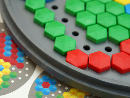 МОЗАИКА ШЕСТИГРАННАЯ 100 ЭЛ (КРУГЛАЯ ПЛАСТ.КОРОБКА) в кор.18шт