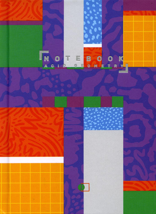 Блокнот "Кислотная геометрия, Симметрия " / "Acid geometry", symmetry (А6, 128 стр., клетка)