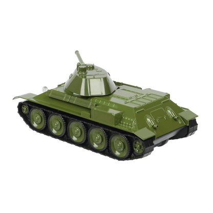 Машина металл УРАЛВАГОНЗАВОД Т-90 ТАНК т-34 12 см, инер,башня, зеленый, кор. Технопарк в кор.2*32шт