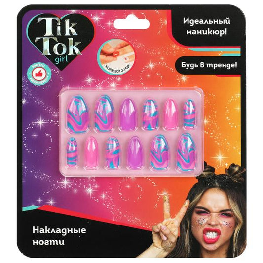 Накладные ногти TIK TOK GIRL в кор.6*24шт
