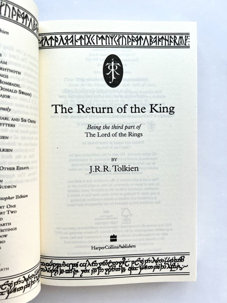 The Return of the King: The Lord of the Rings, Part 3