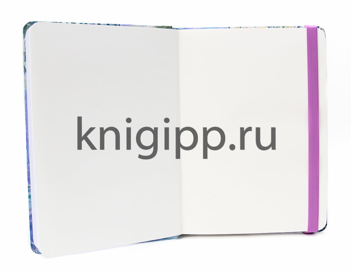 СКЕТЧБУК А5. Клод Моне. ВОДЯНЫЕ ЛИЛИИ (выб.лак)