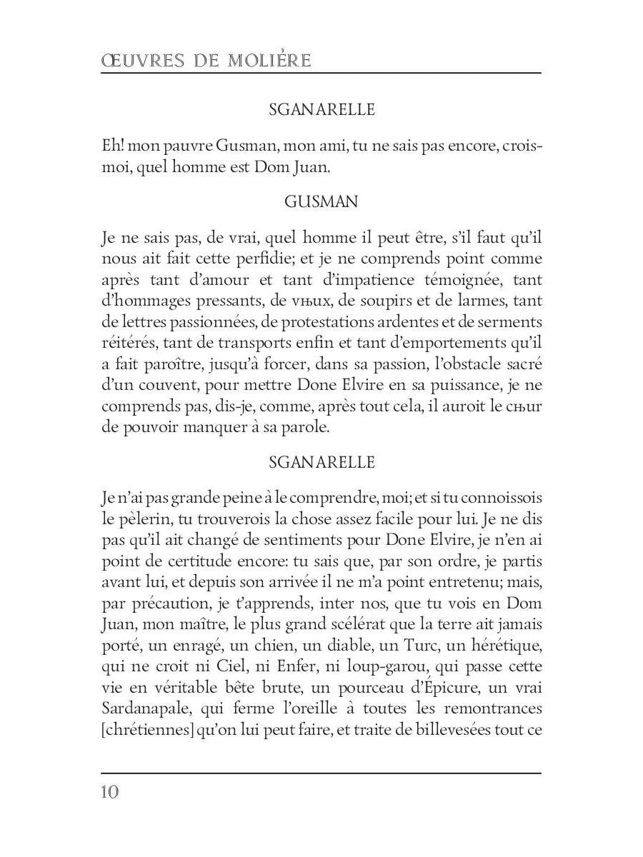 Oeuvres de Moliere = Тартюфф: кн. на франц.яз. Moliere