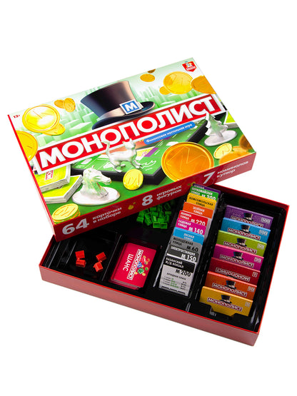 Игра настольная экономическая "Монополист"