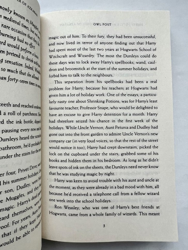 Harry Potter et le prisonnier d'Azkaban JK Rowling Гарри Поттер и узник Азкабана Д.К. РоульING / Книги на английском языке