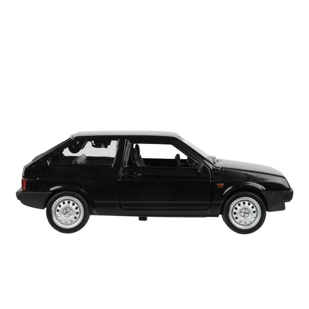 Машина металл свет-звук LADA лада 2108 "СПУТНИК",12см,откр дв,баг,инер,в кор Технопарк в кор.2*36шт