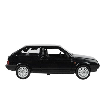 Машина металл свет-звук LADA лада 2108 "СПУТНИК",12см,откр дв,баг,инер,в кор Технопарк в кор.2*36шт