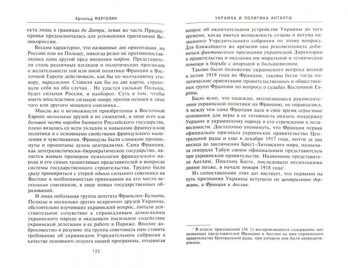 Украина и политика Антанты. Записки еврея и гражданина