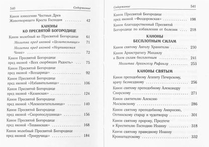 Каноны о болящих "Исцели нас, Боже" (Синопсисъ)