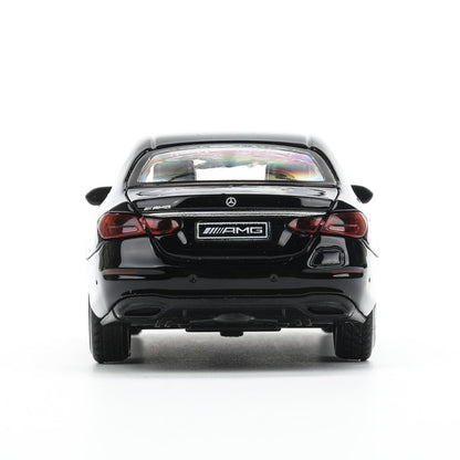 Машина металл MERCEDES-BENZ classe e amg 12см, дв,баг,ин,черный, кор. Parc technologique dans le cor.2*36шт