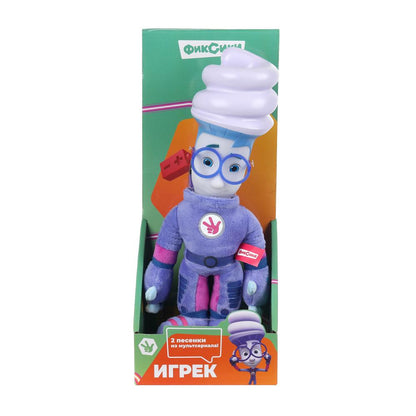 Игрушка мягкая Фиксики игрек 27см, муз. чип, в кор. МУЛЬТИ-ПУЛЬТИ в кор.24шт