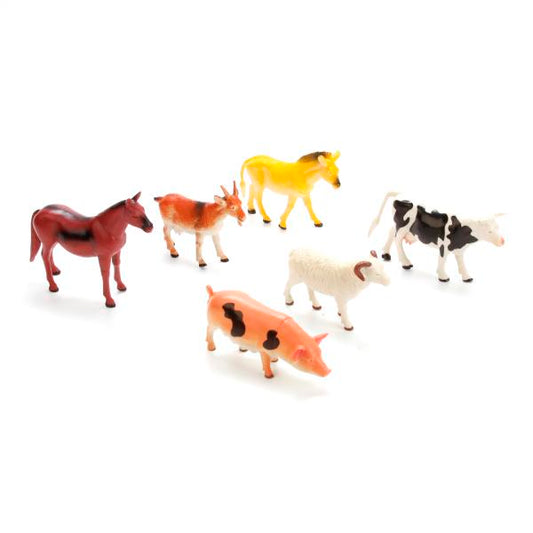 234667 ДОМАШНИЕ ЖИВОТНЫЕ "ИГРАЕМ ВМЕСТЕ" 6 АСС. 6" С ХЭНТЭГОМ В ДИСПЛЕЕ (РУСС. УП.) УП-48ШТ в кор.2уп