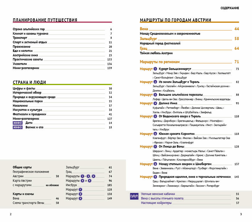 Австрия. Путеводитель с мини-разговорником (+ карта) Русский гид. Полиглот